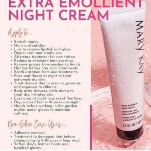 $5 🌸 Extra Emollient Night Cream ~ Mary Kay ~ NEW - Picture 2 of 7